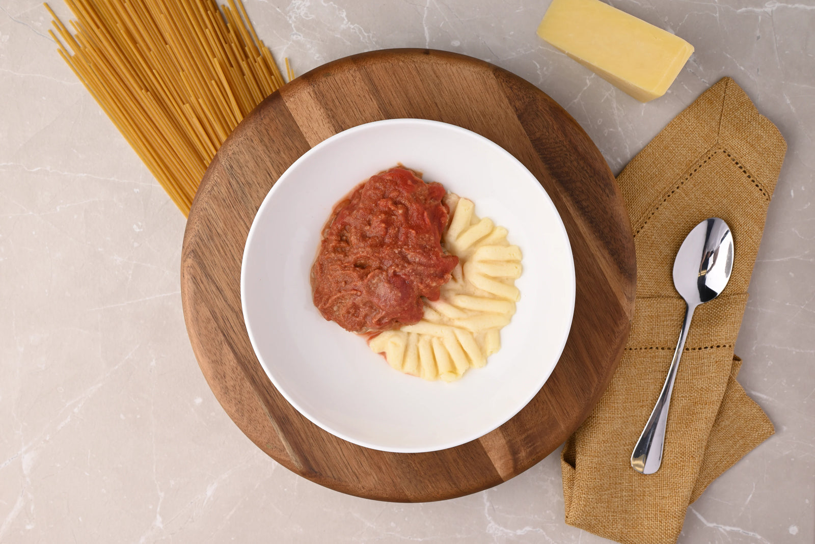 Meal | P4 Smooth Puree Pasta Penne Bolognese