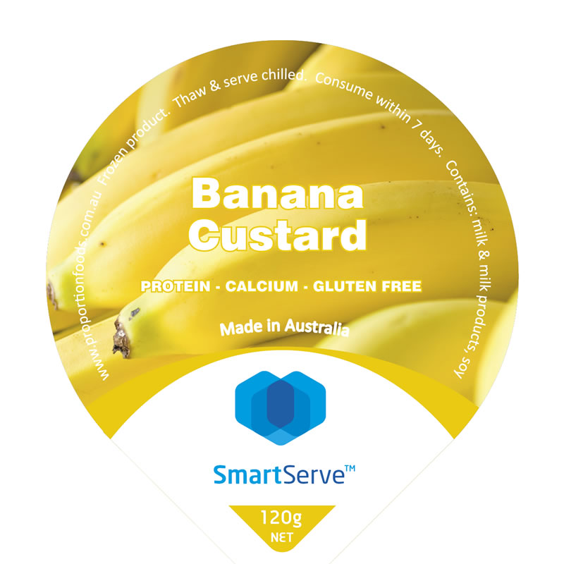 SmartServe™ Banana Custard - Ezy Foods