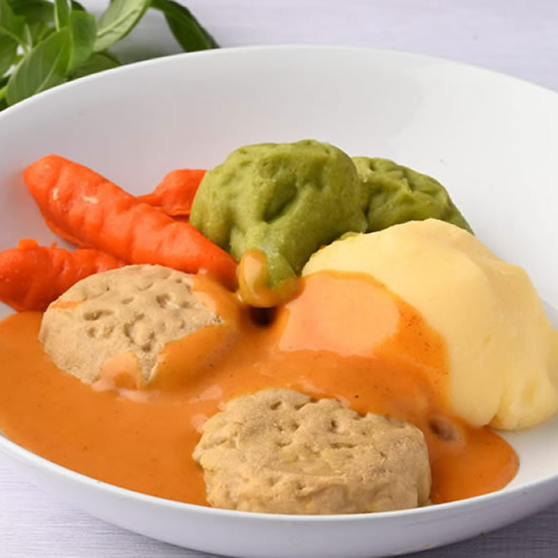 Meal | Smooth Puree of Falafel and Veggies