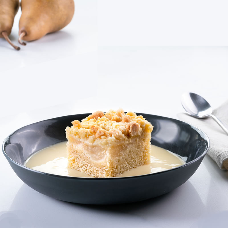 Perfect Portions™ Pear Streusel with Custard - Ezy Foods